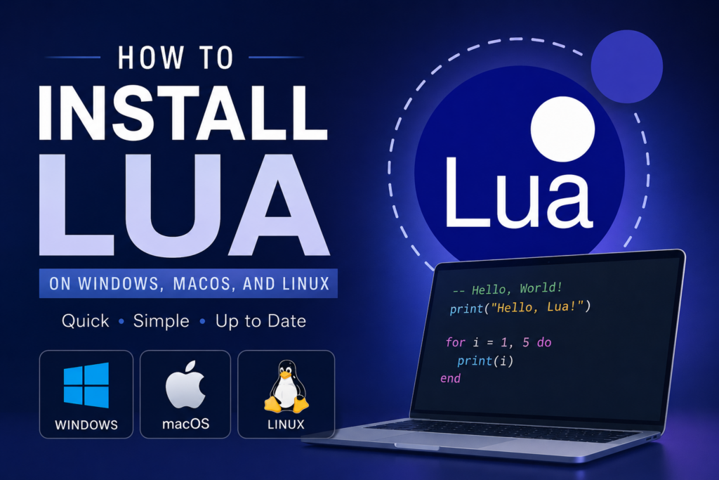 How to Install Lua on Windows, macOS and Linux How to Install Lua on Windows, macOS and Linux